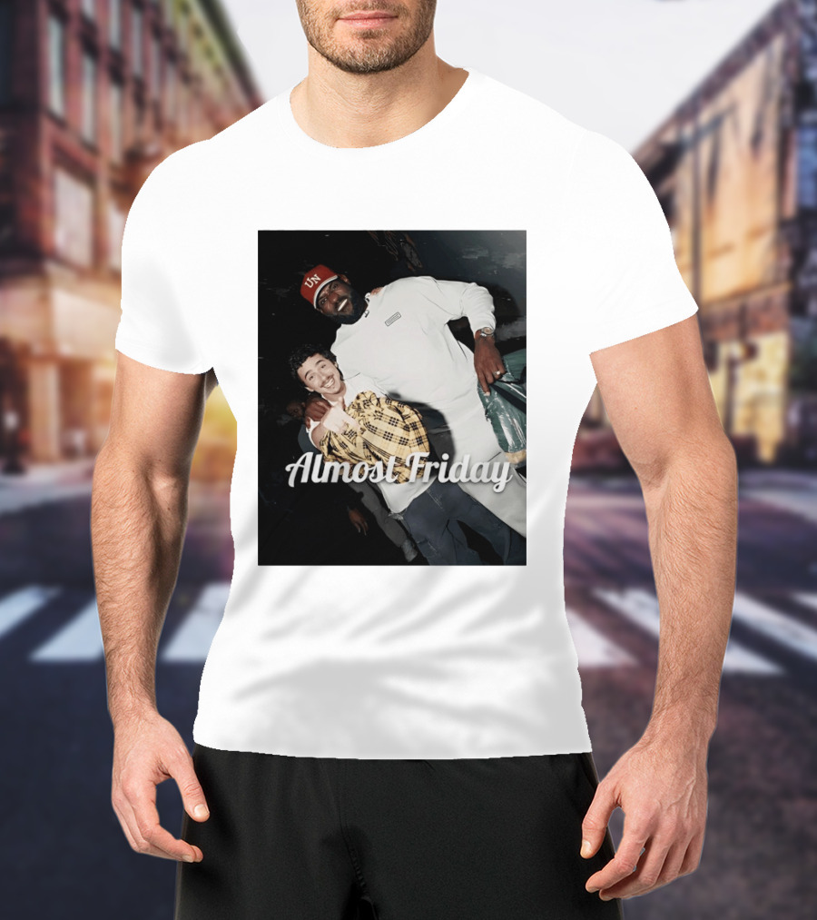 LeBron And Chalamet Almost Friday UN Hat T-Shirt