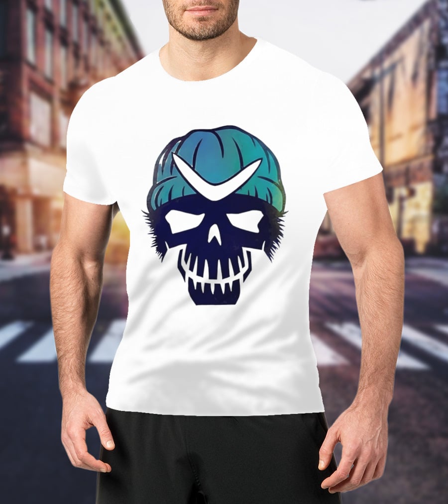 Captain Boomerang Skull Emblem Suicide Squad T-Shirt
