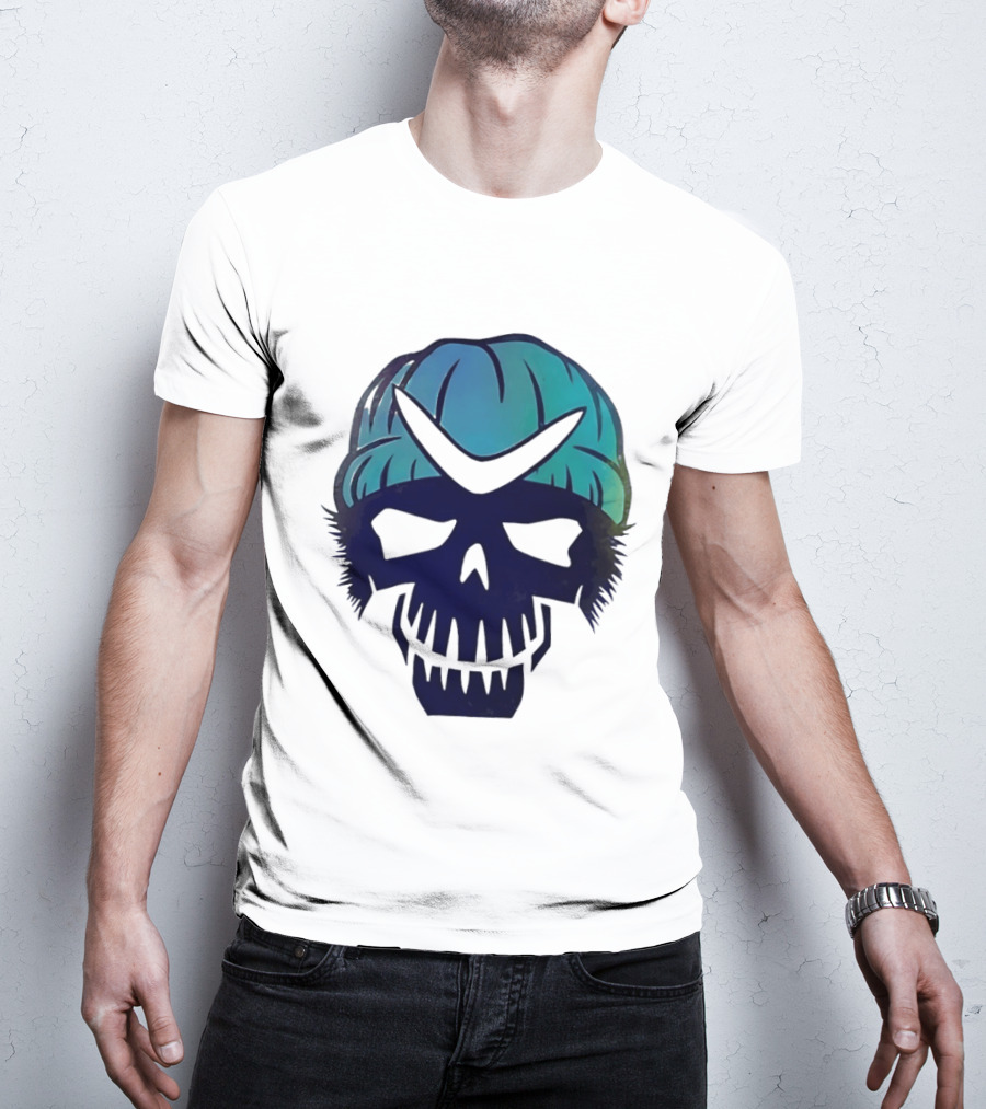 Captain Boomerang Skull Emblem Suicide Squad T-Shirt