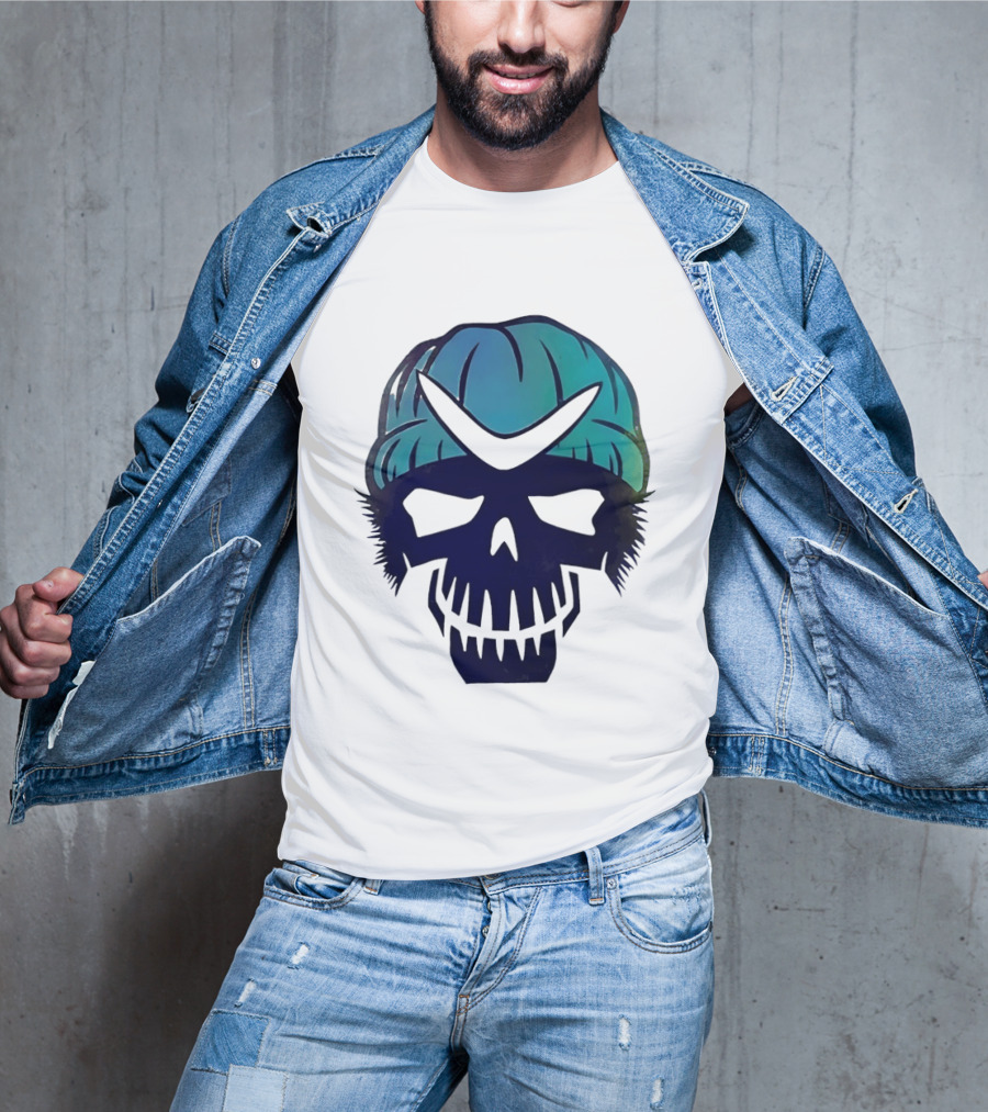 Captain Boomerang Skull Emblem Suicide Squad T-Shirt