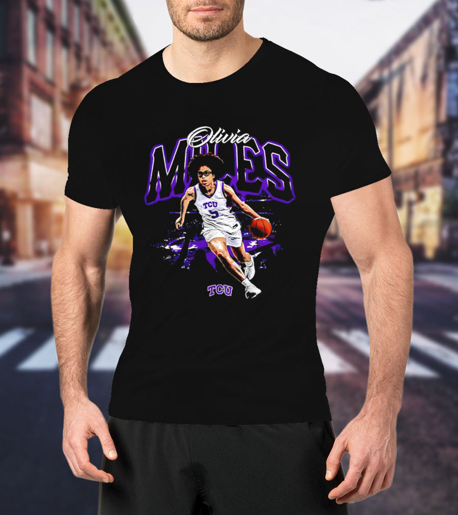 Olivia Miles TCU Basketball Player T-Shirt