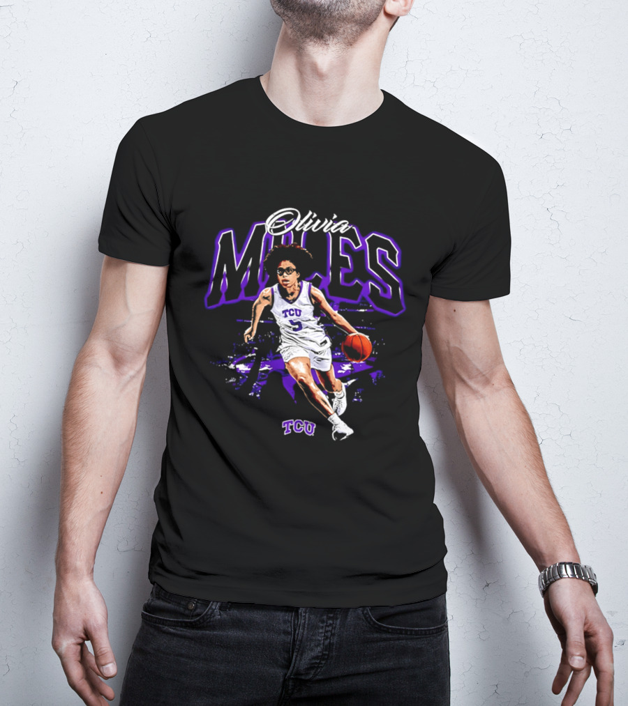 Olivia Miles TCU Basketball Player T-Shirt
