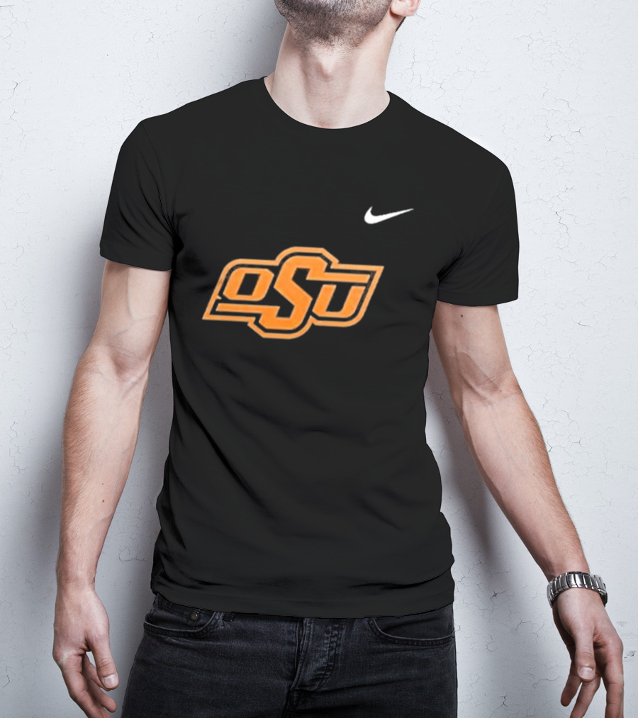 OSU Cowboy Football Pirates Paradise Night Black Nike T-Shirt