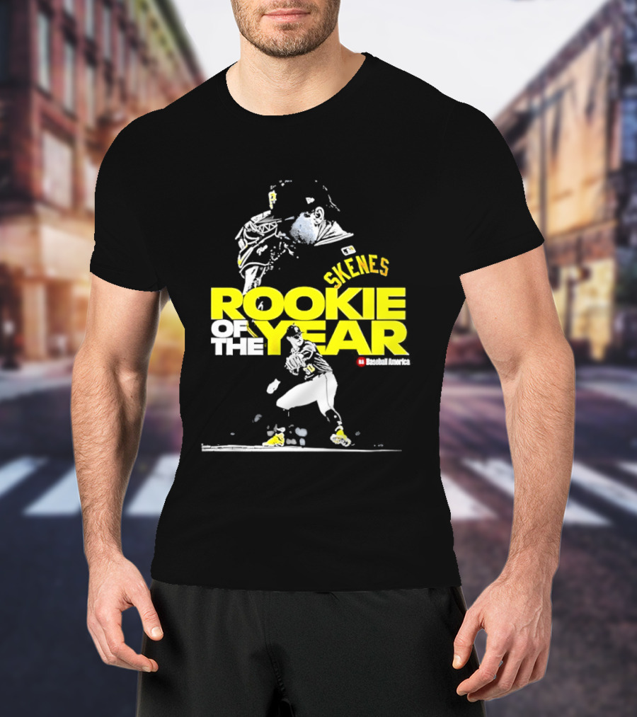 Paul Skenes Pittsburgh Pirates Rookie Of The Year T-Shirt