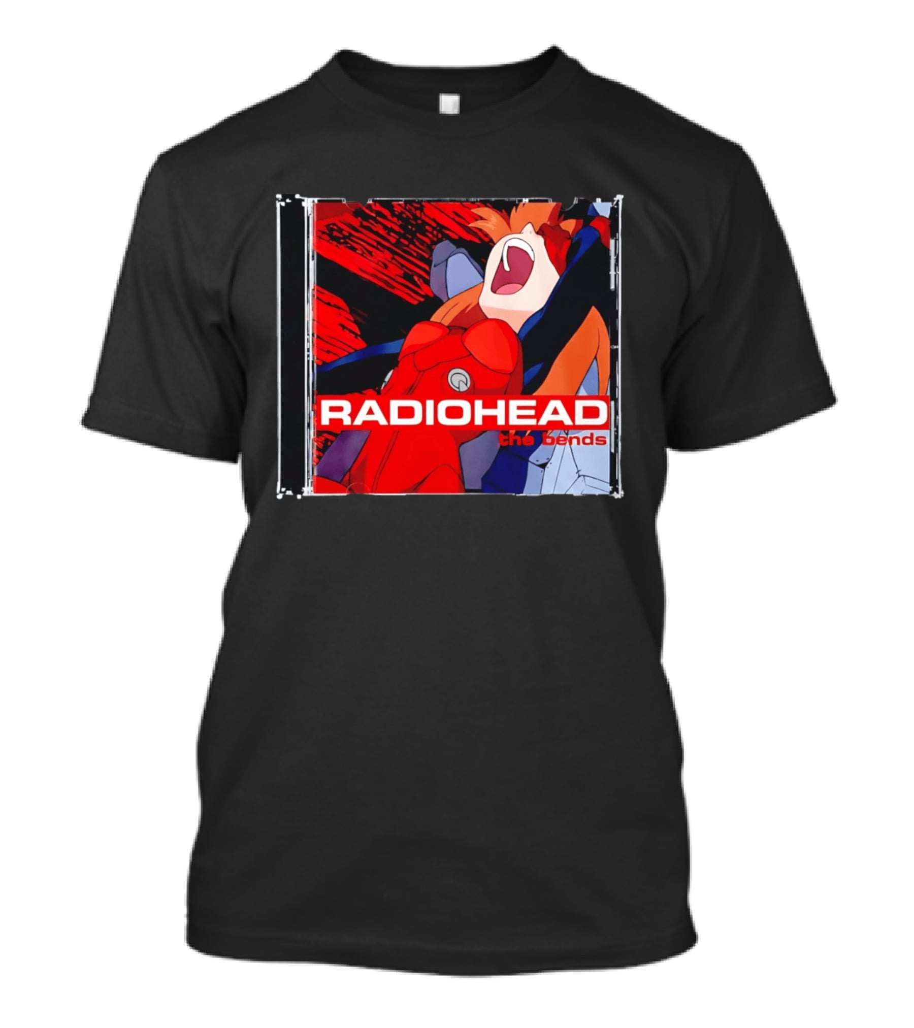 Radiohead The Bends Asuka Anime T-Shirt