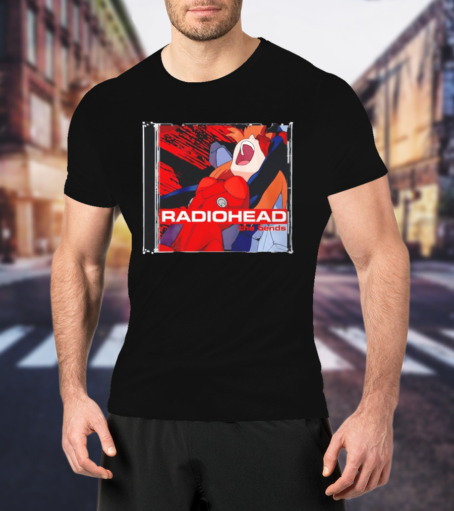 Radiohead The Bends Asuka Anime T-Shirt