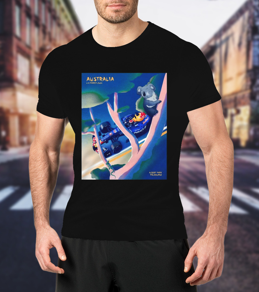Australia 6 8 March 2026 Red Bull Racing F1 Albert Park Melbourne T-Shirt