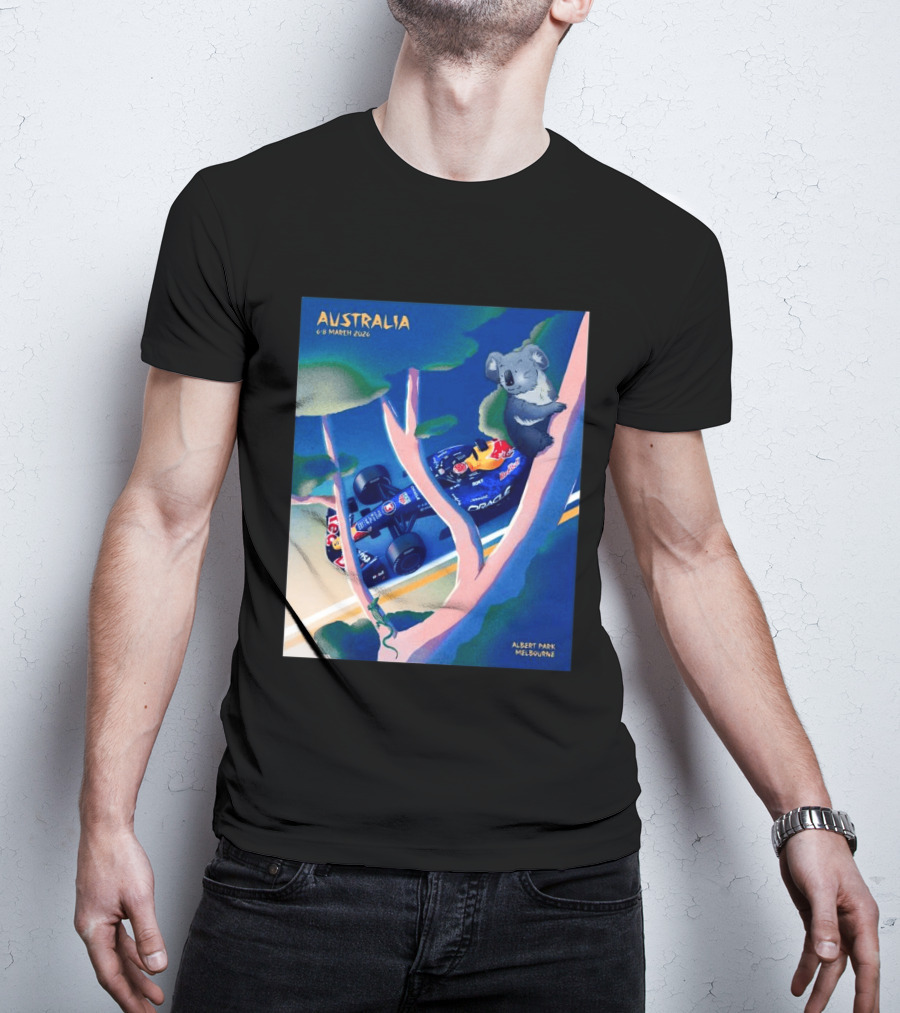 Australia 6 8 March 2026 Red Bull Racing F1 Albert Park Melbourne T-Shirt