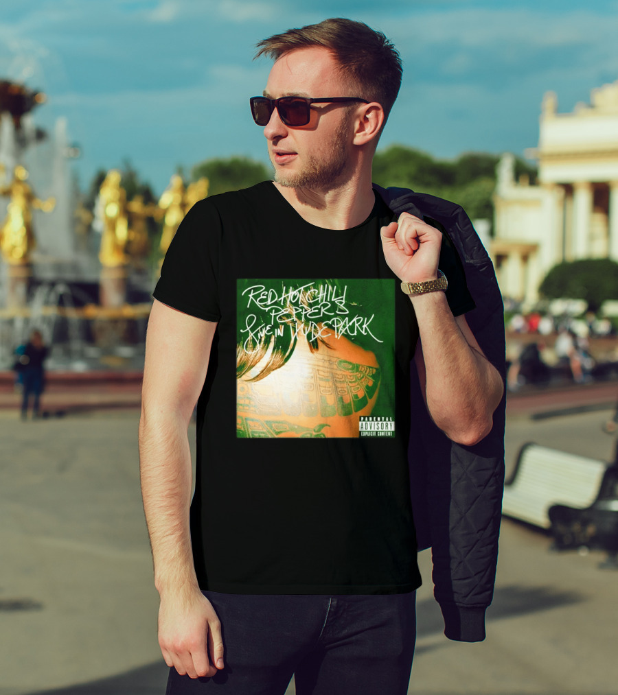 Red Hot Chili Peppers Live In Hyde Park Tattoo Cover Explicit Content T-Shirt