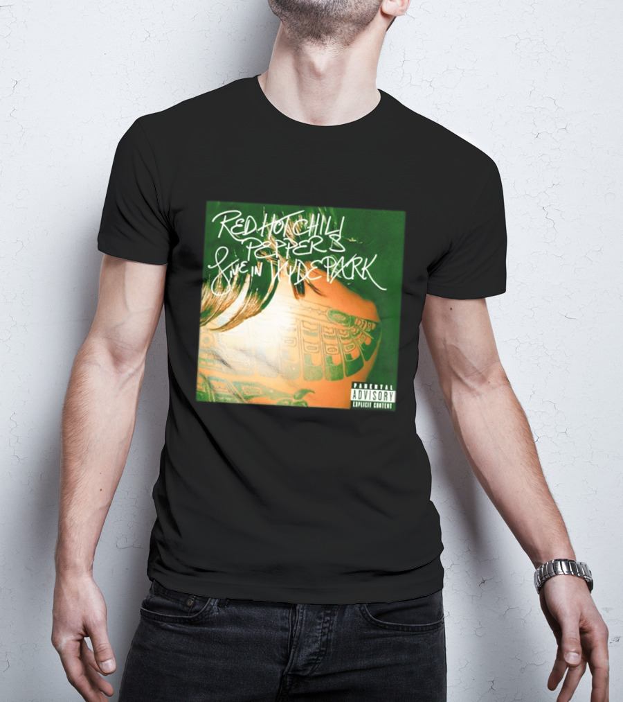 Red Hot Chili Peppers Live In Hyde Park Tattoo Cover Explicit Content T-Shirt