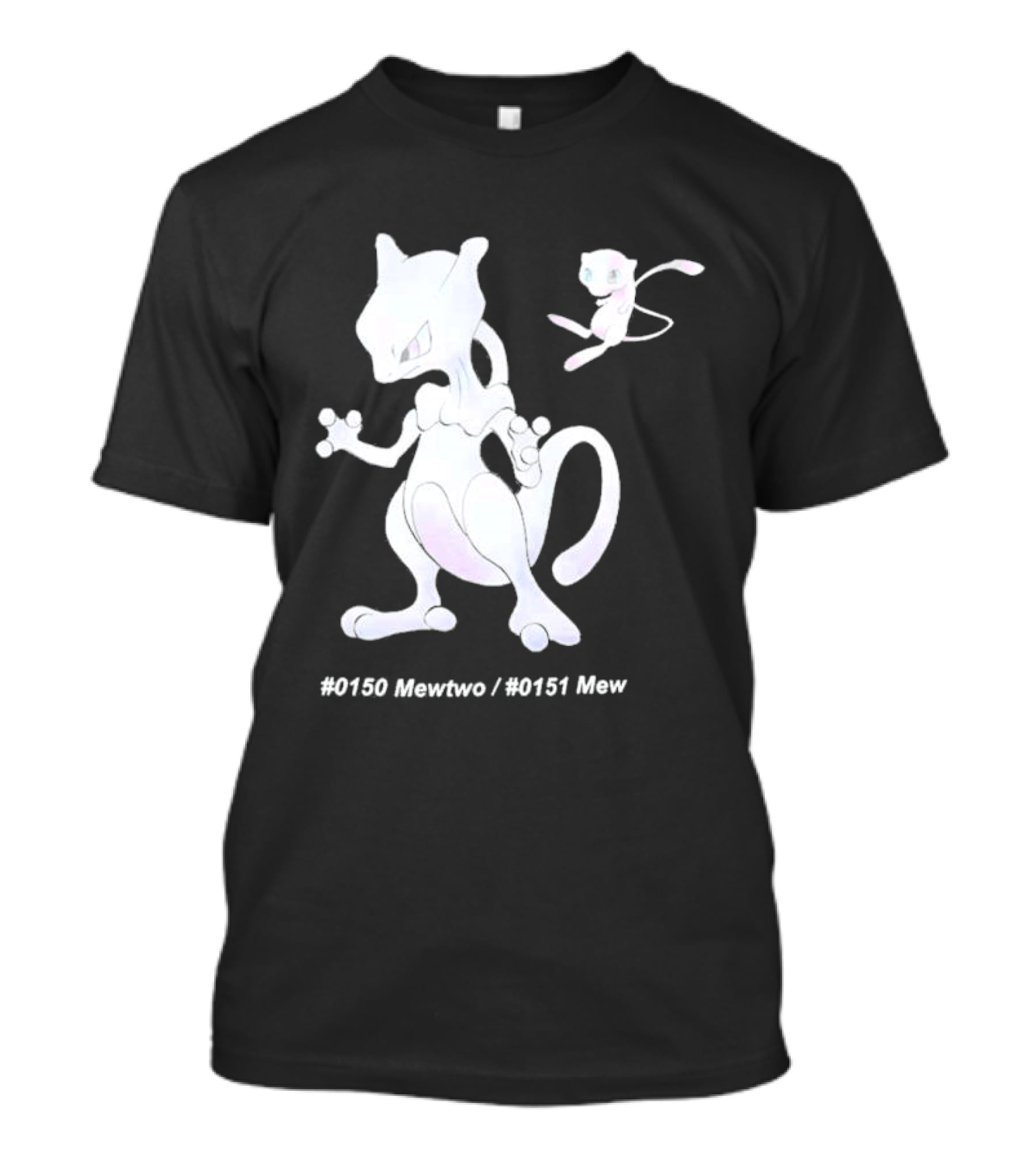 UNIQLO X Pokemon 30th Anniversary Mewtwo Mew #150 #151 T-Shirt