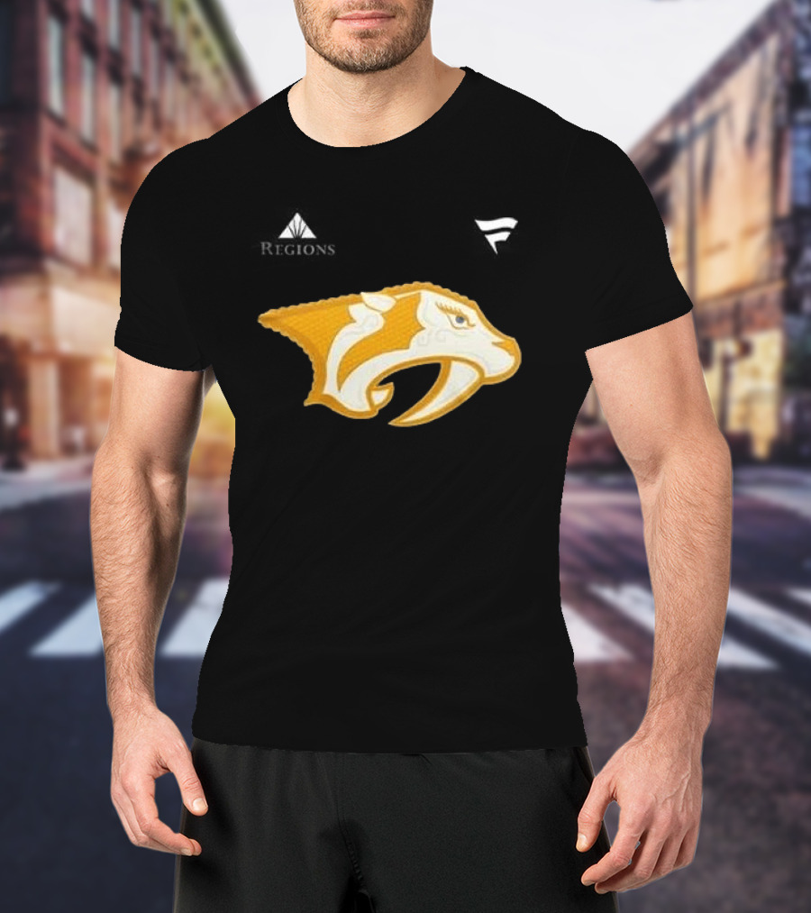 Nashville Predators Women Of Smashville Night 2026 Regions Ice Tiger T-Shirt