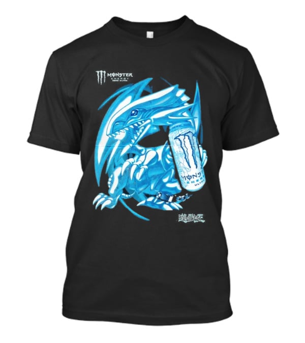 Blue Eyes White Dragon Monster Energy Zero Ultra Collaboration T-Shirt