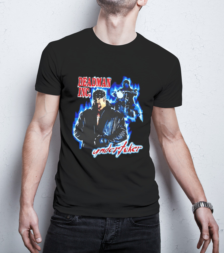 Deadman INC Undertaker Motorcycle Biker T-Shirt