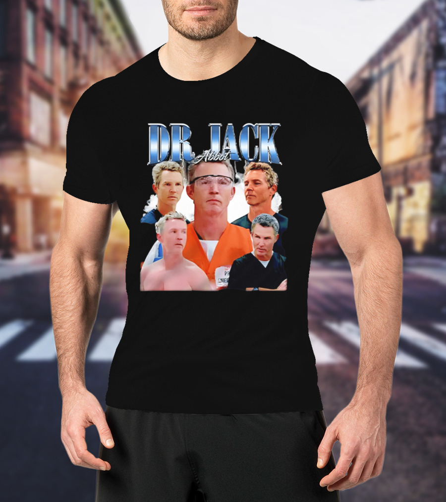 Dr Jack Abbot Picture Collage T-Shirt