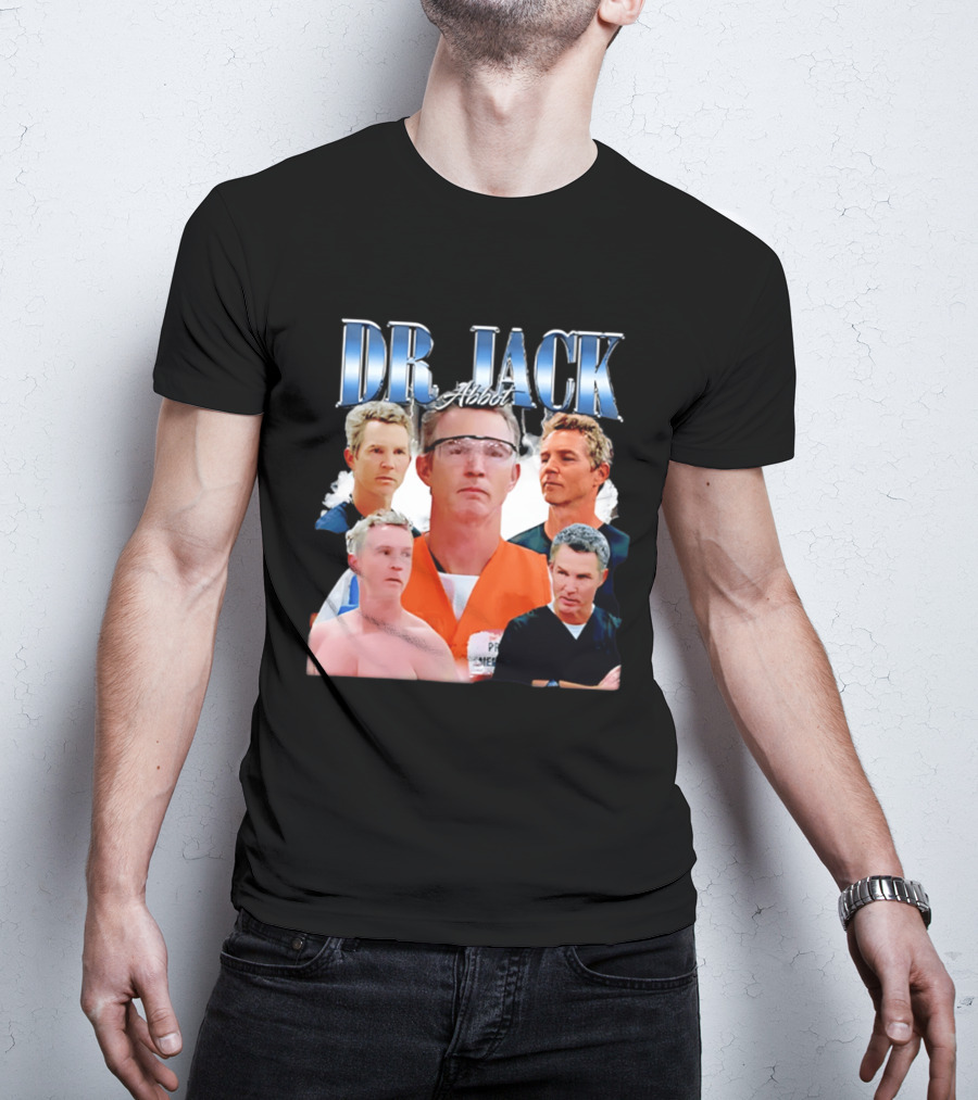 Dr Jack Abbot Picture Collage T-Shirt
