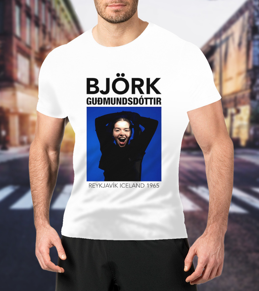 BJÖRK Guðmundsdóttir Reykjavík Iceland 1965 T-Shirt