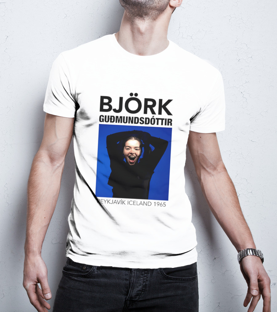 BJÖRK Guðmundsdóttir Reykjavík Iceland 1965 T-Shirt