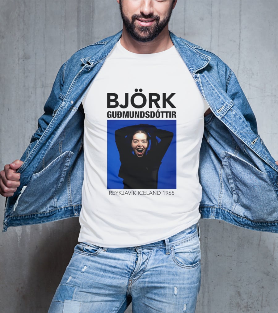 BJÖRK Guðmundsdóttir Reykjavík Iceland 1965 T-Shirt