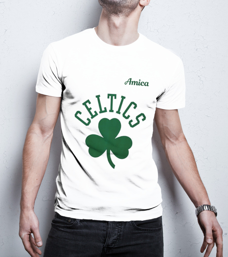 Celtics Amica Shamrock Tatum Back To 0 T-Shirt