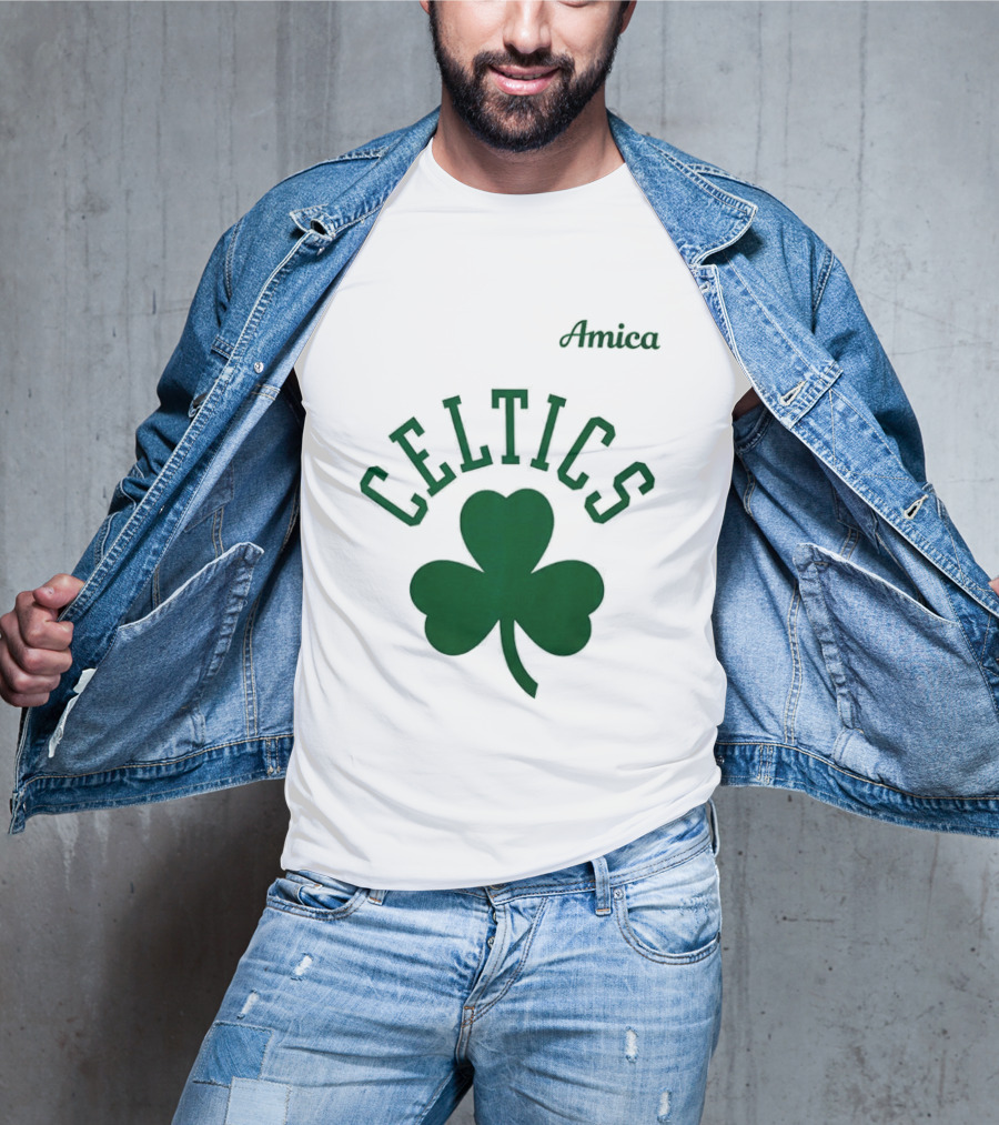 Celtics Amica Shamrock Tatum Back To 0 T-Shirt