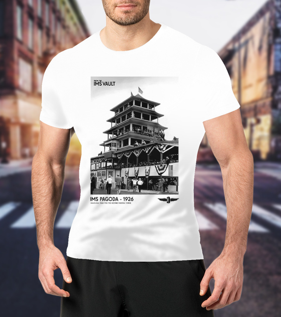Pagoda Indianapolis Motor Speedway IMS Vault 1926 T-Shirt