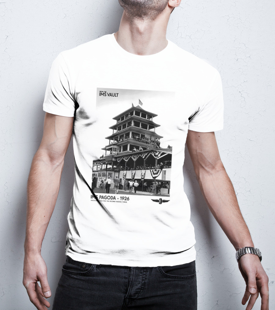 Pagoda Indianapolis Motor Speedway IMS Vault 1926 T-Shirt