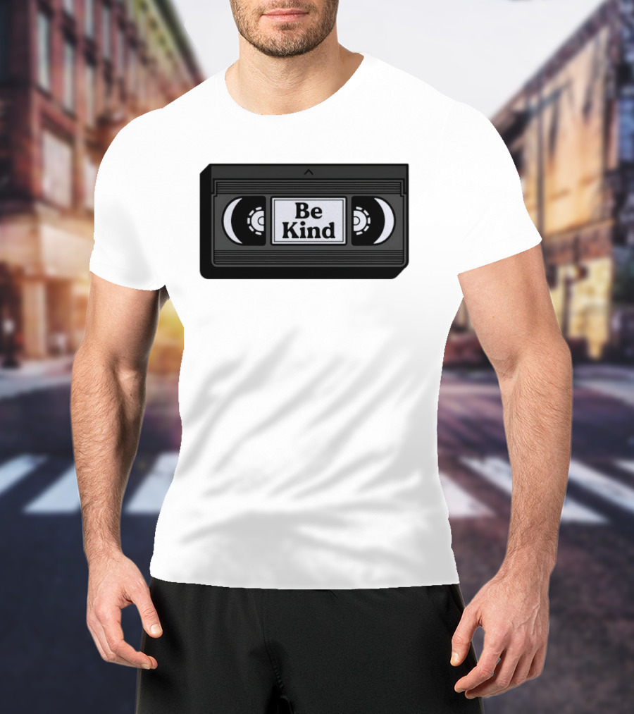 VHS Cassette Tape Be Kind Retro Nostalgia T-Shirt