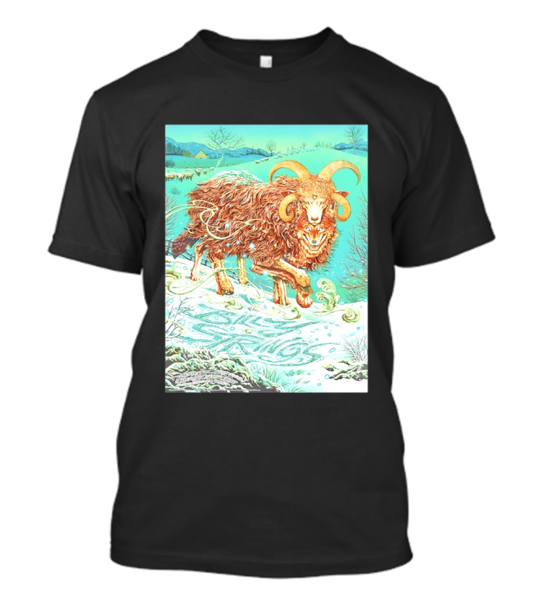 Billy Strings Asheville North Carolina 2026 Sheep Face T-Shirt
