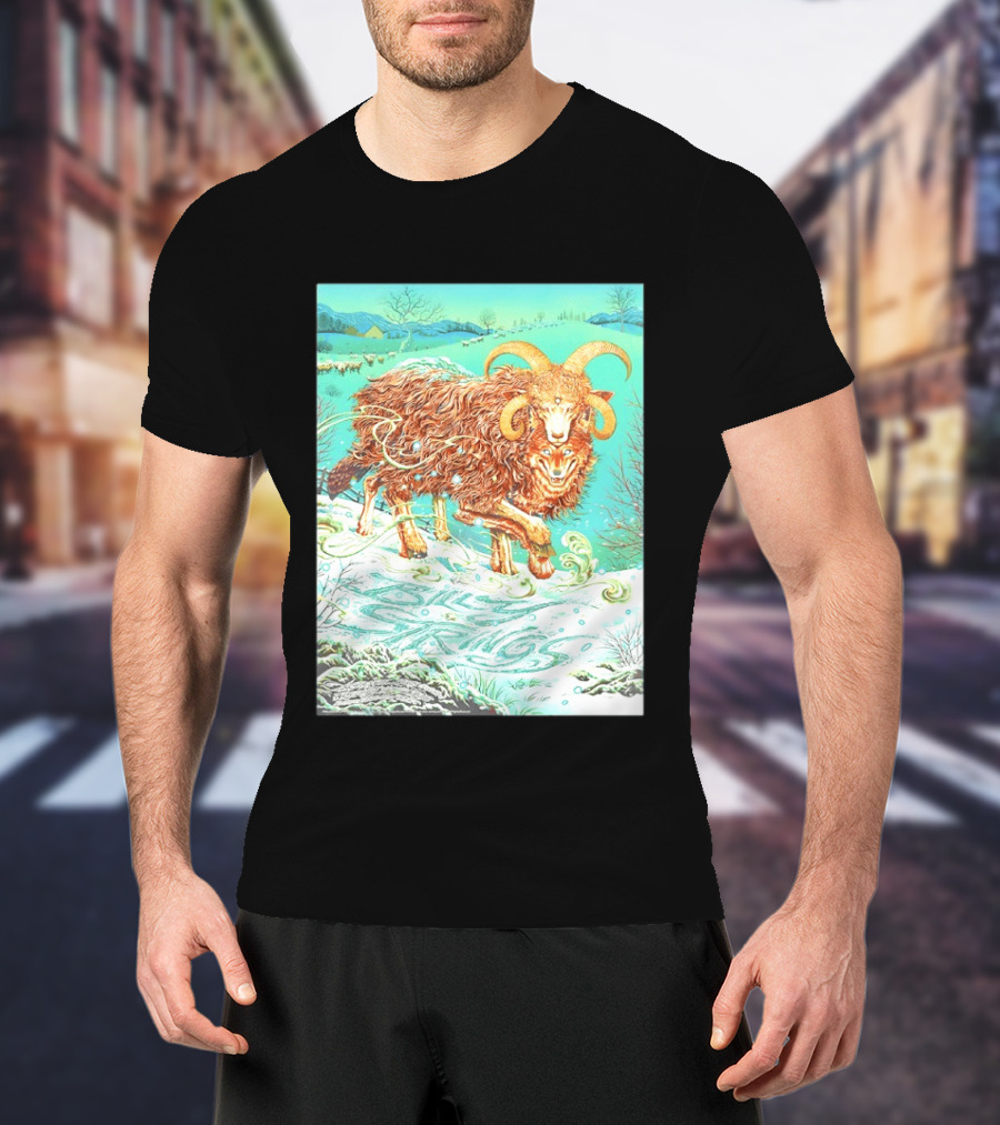 Billy Strings Asheville North Carolina 2026 Sheep Face T-Shirt