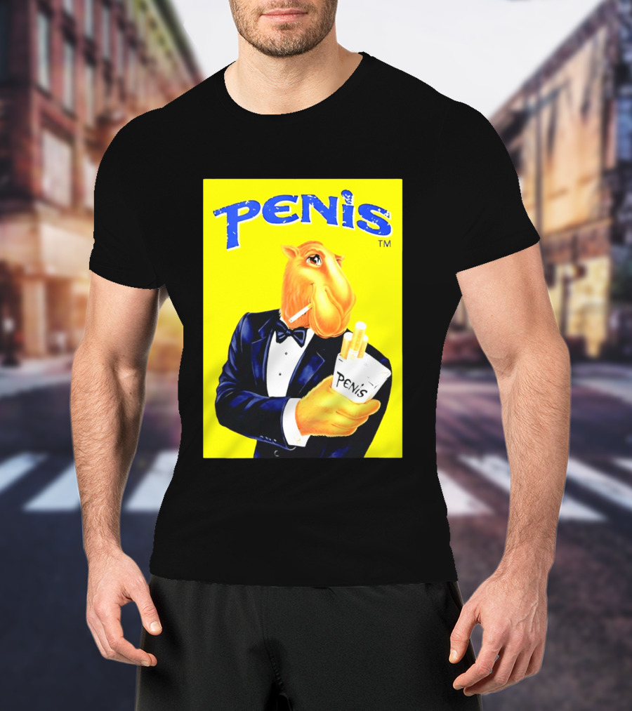 Penis Camel Smoking Meme T-Shirt
