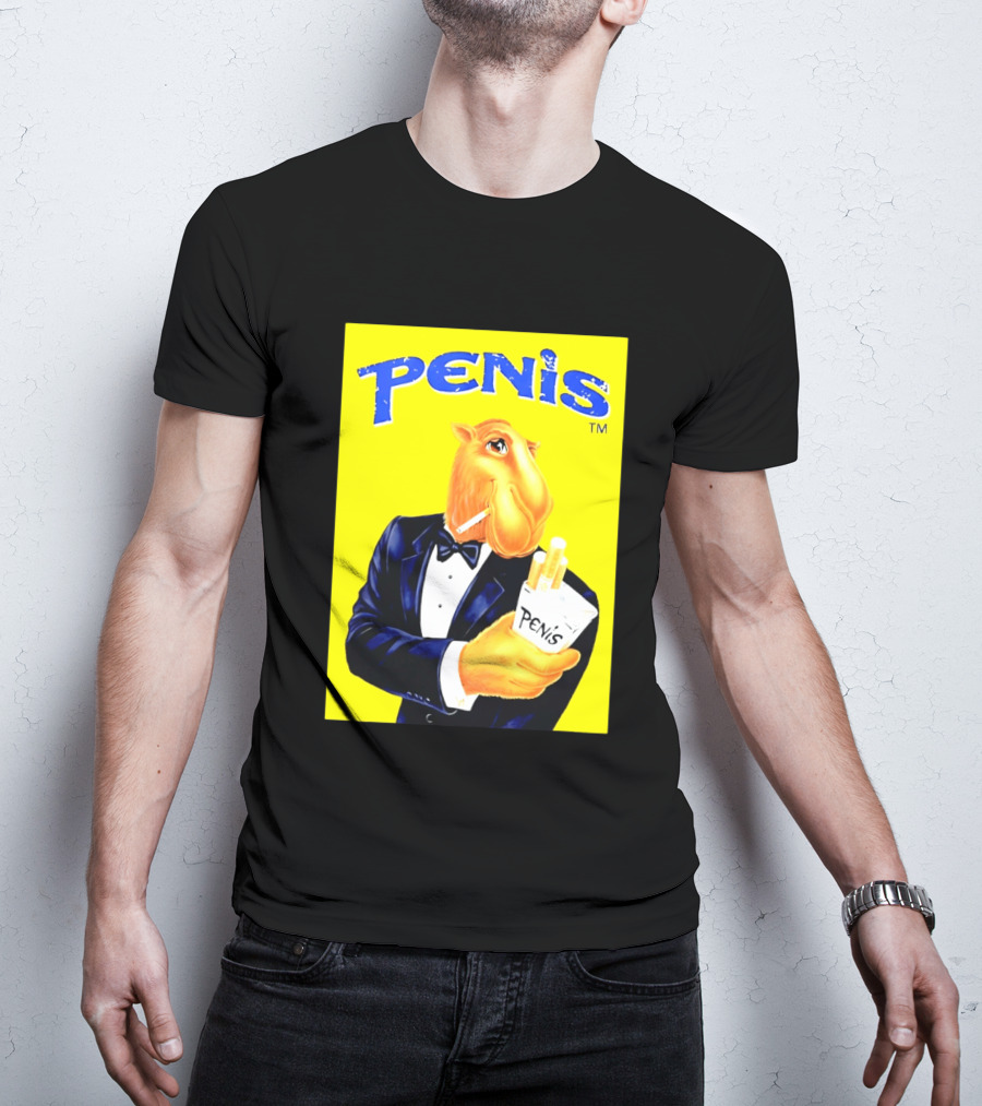 Penis Camel Smoking Meme T-Shirt