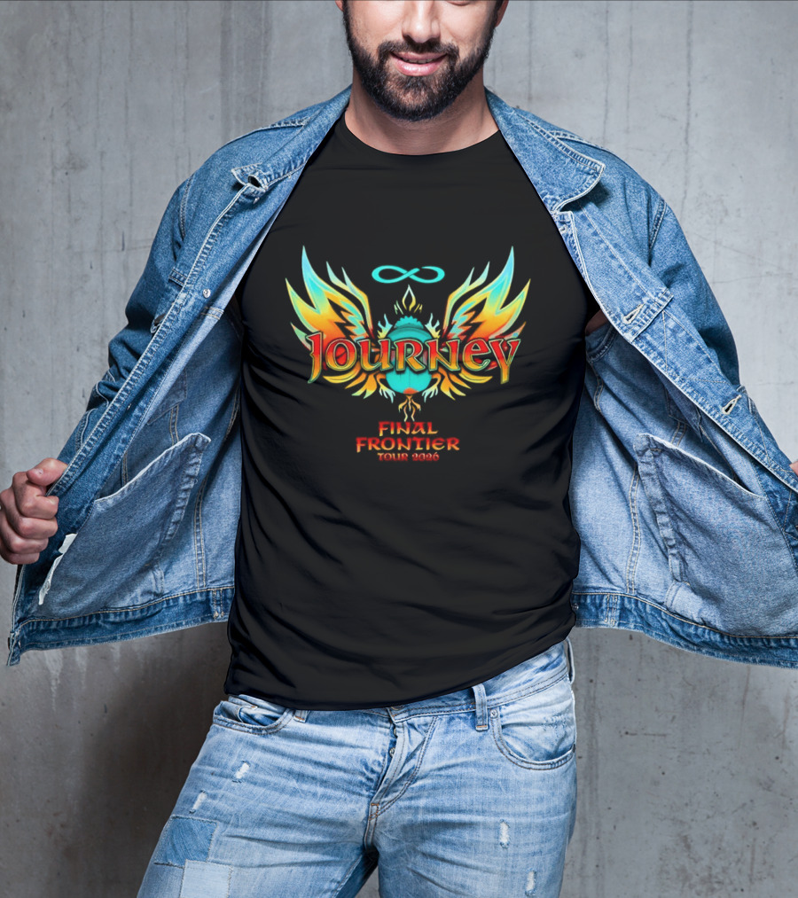 Journey Infinite Wings Final Frontier Tour 2026 T-Shirt