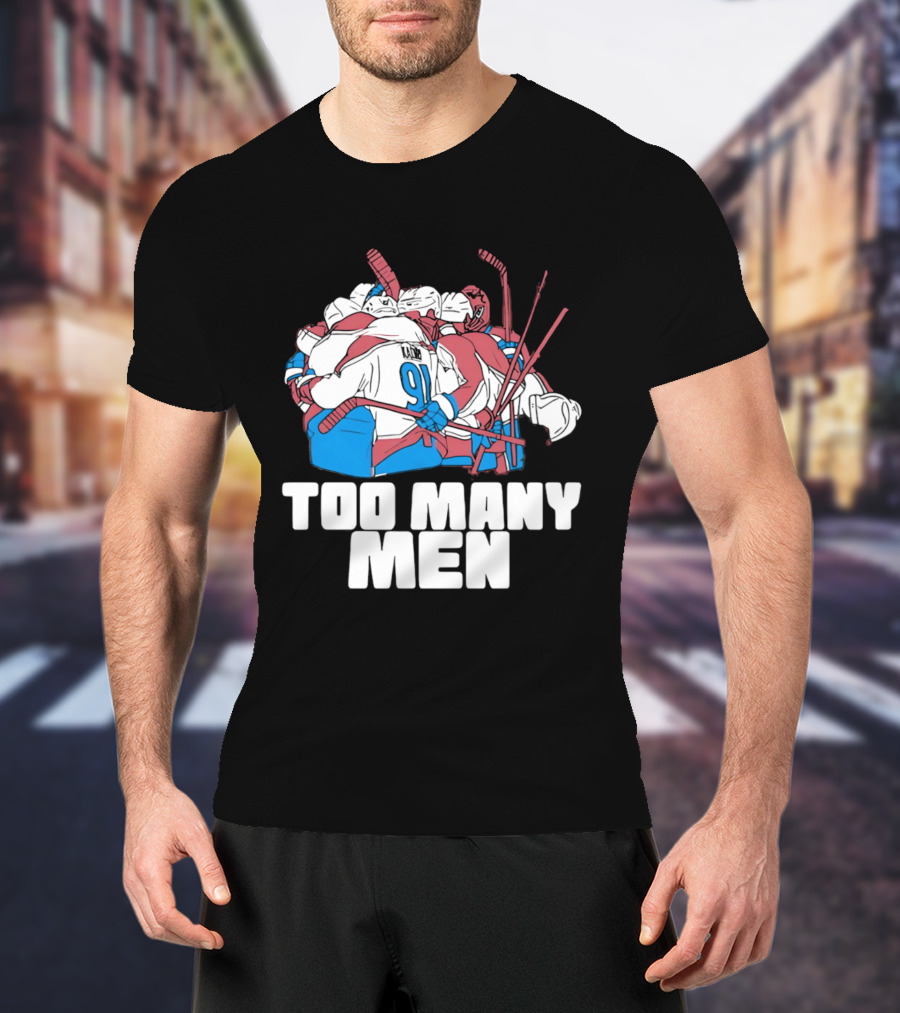 Kadri Hockey Too Many Men 91 Pile T-Shirt