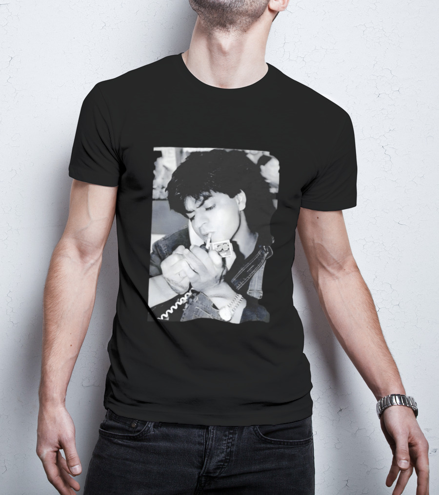 Shah Rukh Khan Iconic Smoking Bollywood T-Shirt