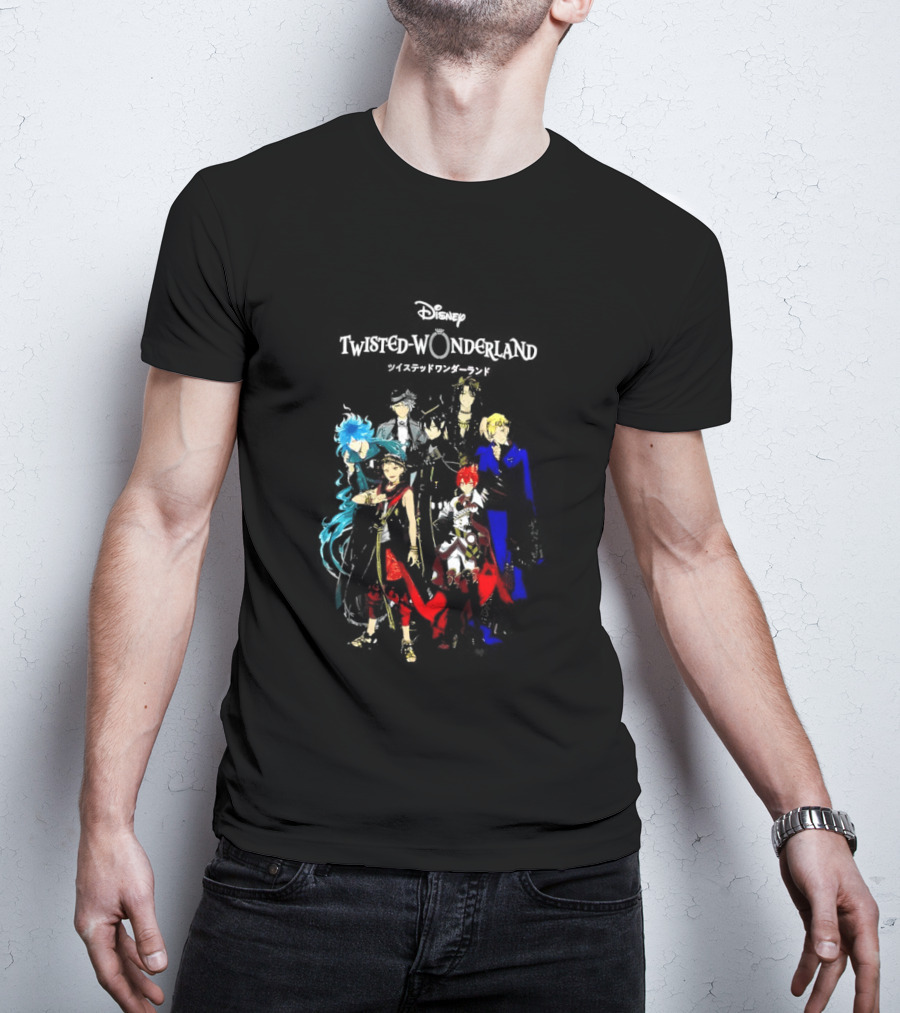 Twisted Wonderland Disney Character Ensemble Artistry T-Shirt