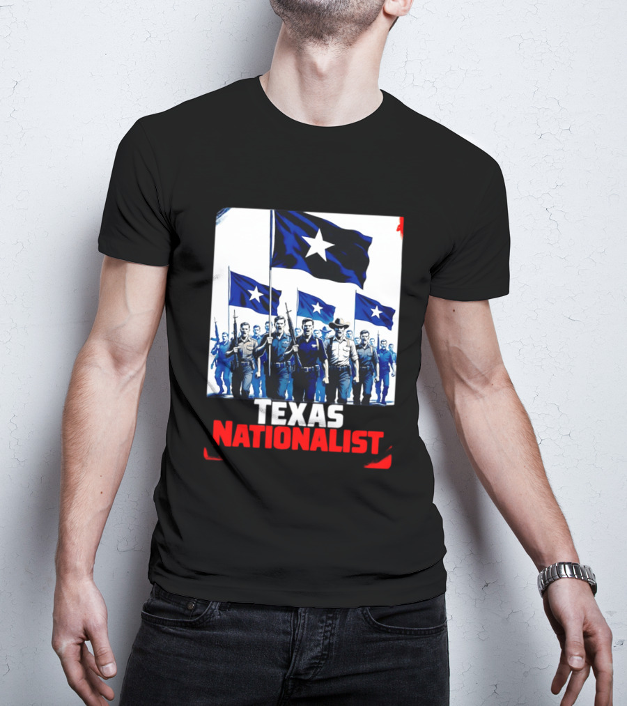 Texas Nationalist A New Texas Revolution Is Coming Patriotic Flag T-Shirt