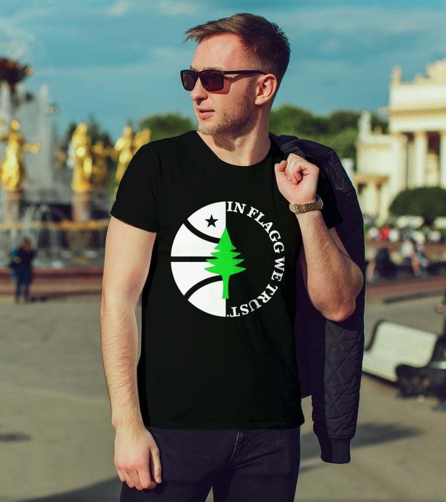 Naji Marshall In Flagg We Trust Basketball Tree Star T-Shirt