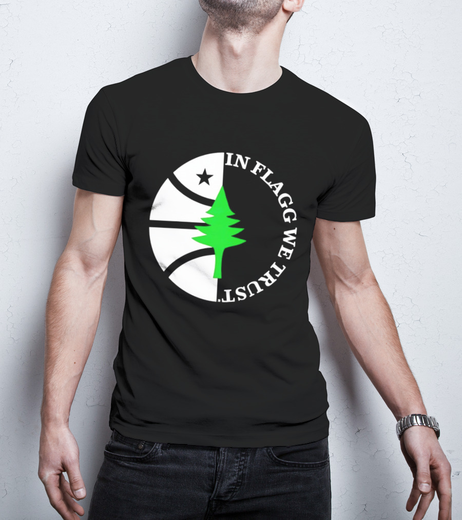 Naji Marshall In Flagg We Trust Basketball Tree Star T-Shirt