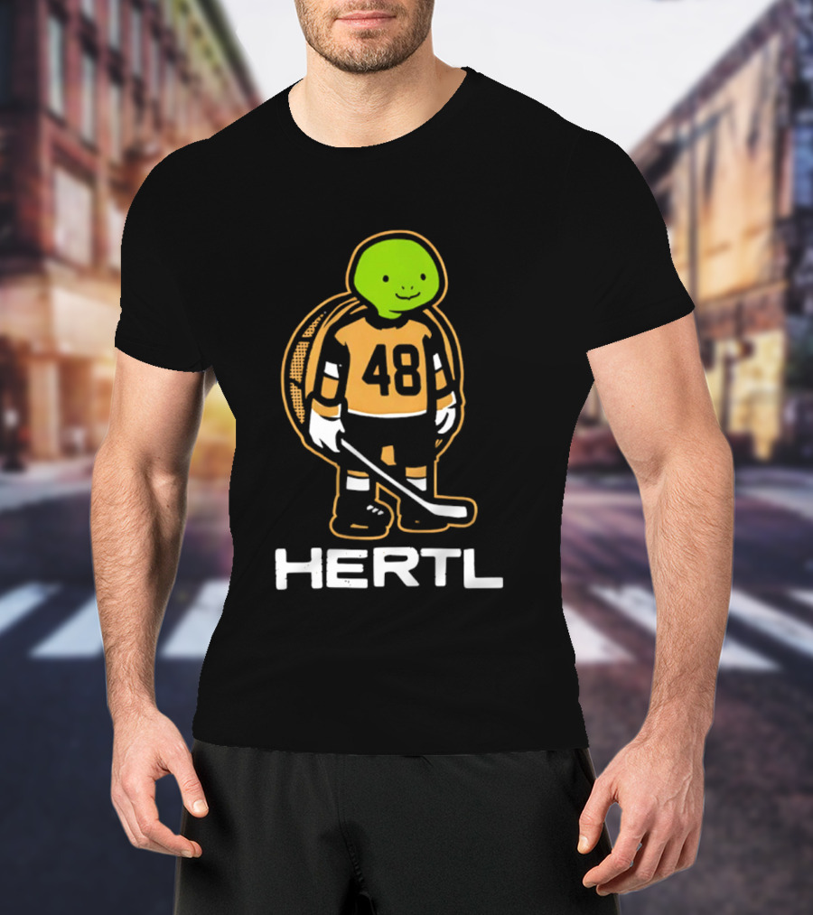Tomas Hertl 48 Turtle Hockey Player T-Shirt