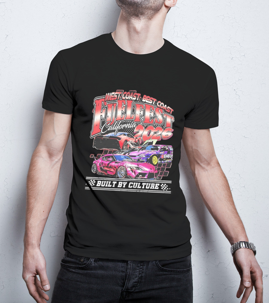West Coast Best Coast Fuel Fest California 2026 Racing Cars Enjoi Eneos Motegi T-Shirt