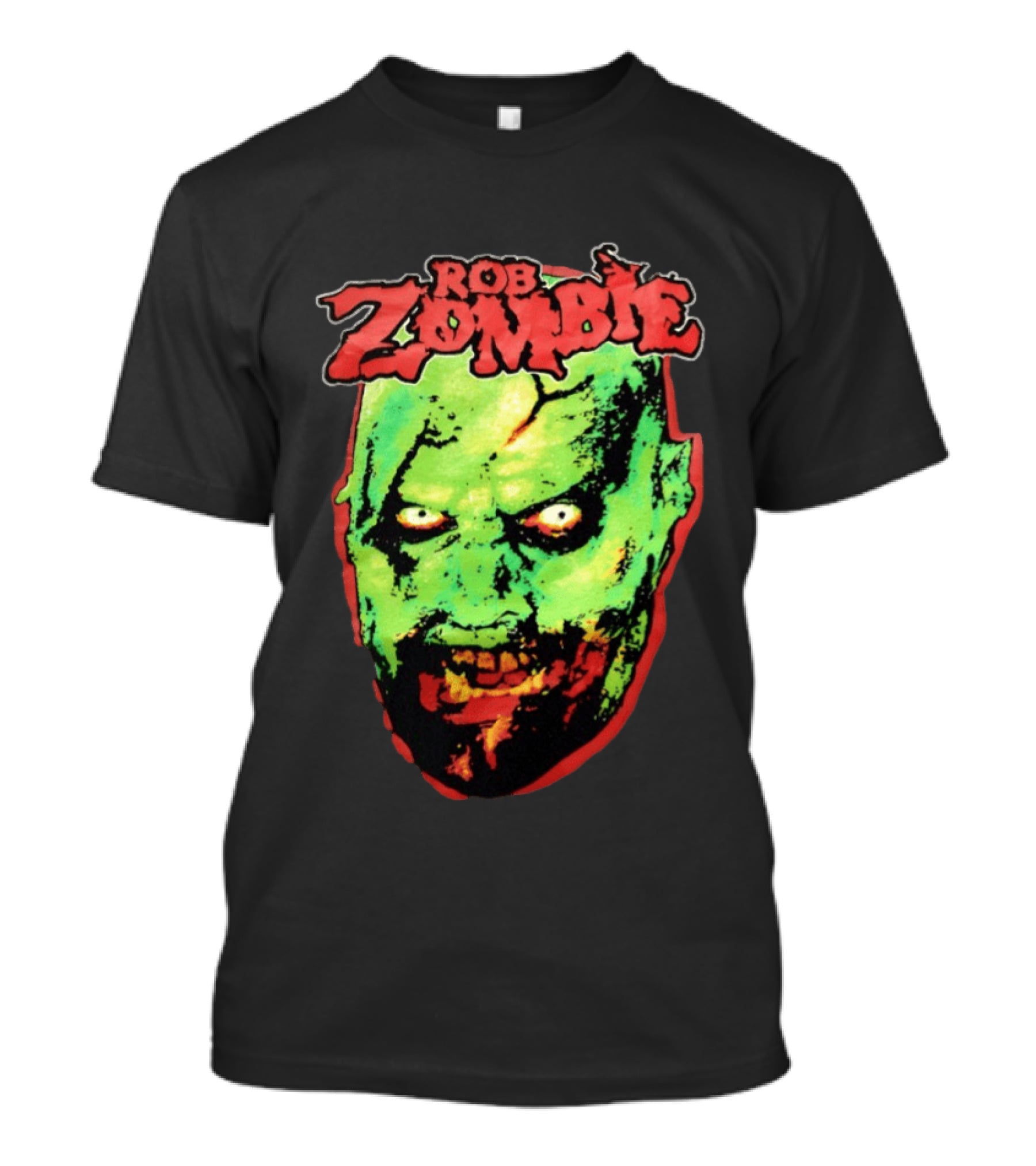Rob Zombie Bring Out Your Dead Green Zombie Head T-Shirt