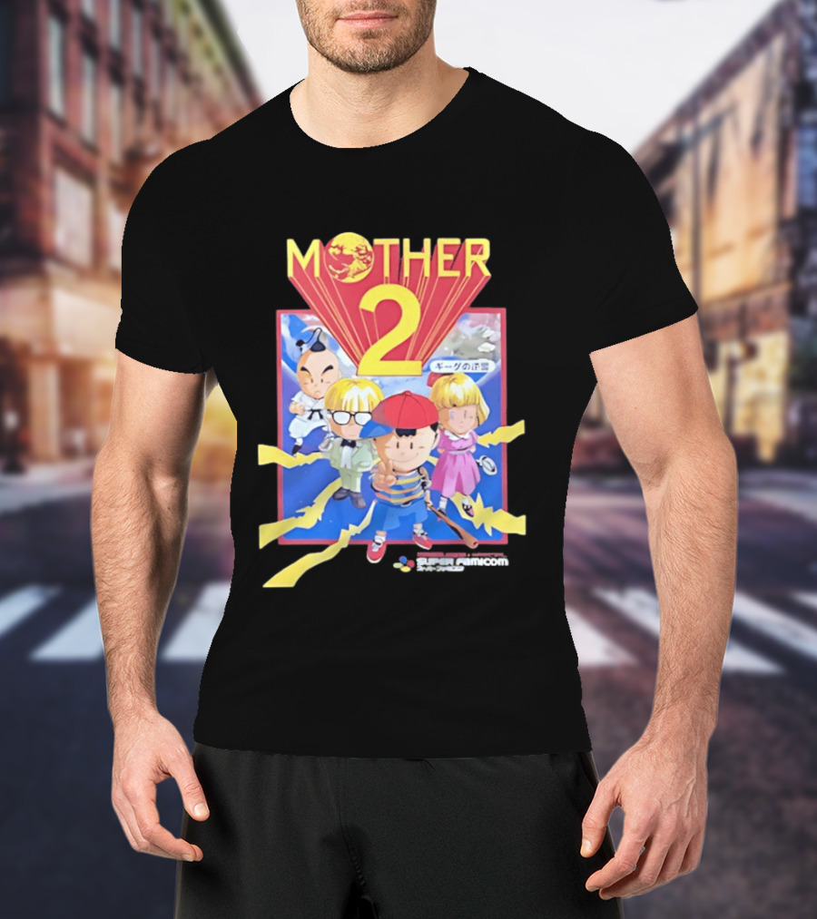 Mother 2 EarthBound Super Famicom Characters Japan T-Shirt