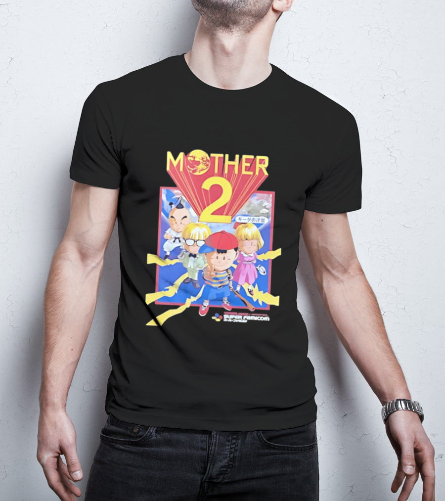 Mother 2 EarthBound Super Famicom Characters Japan T-Shirt