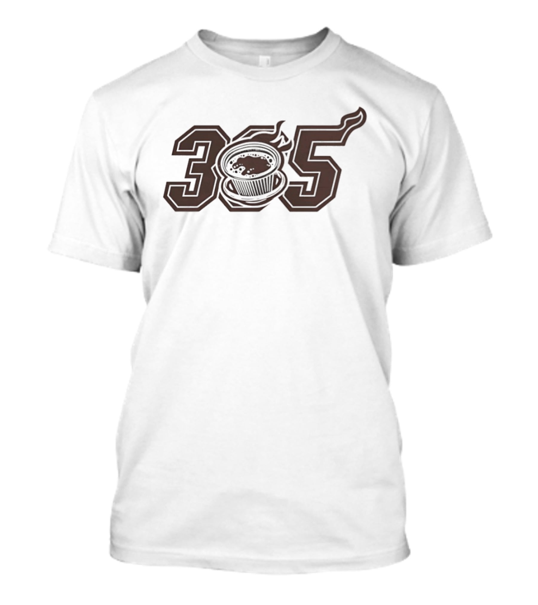 Coffee Cup 305 Steaming T-Shirt
