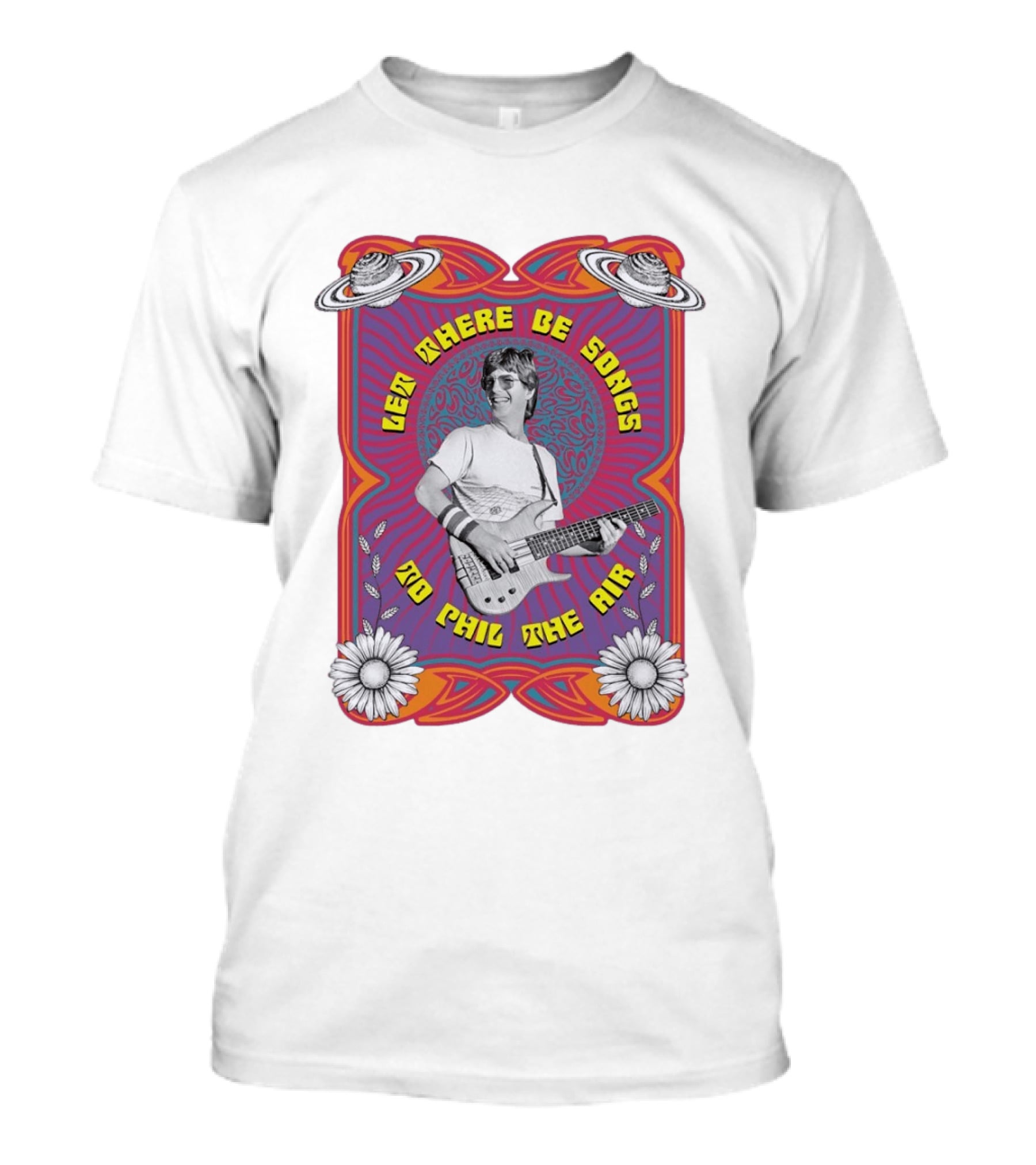 Phil Lesh Let There Be Songs To Phil The Air Grateful Dead Psychedelic T-Shirt