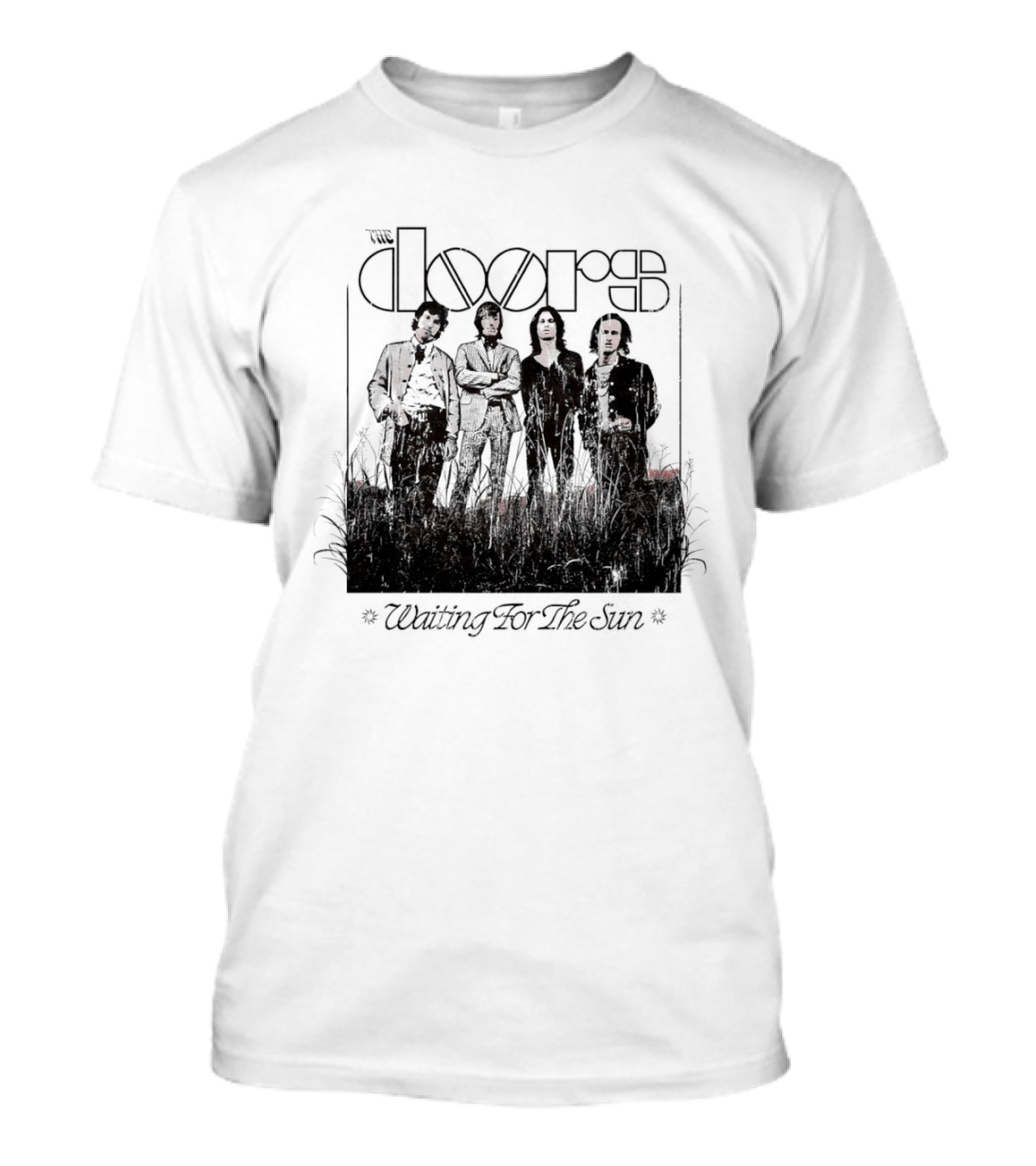 The Doors Waiting For The Sun Album Cover T-Shirt