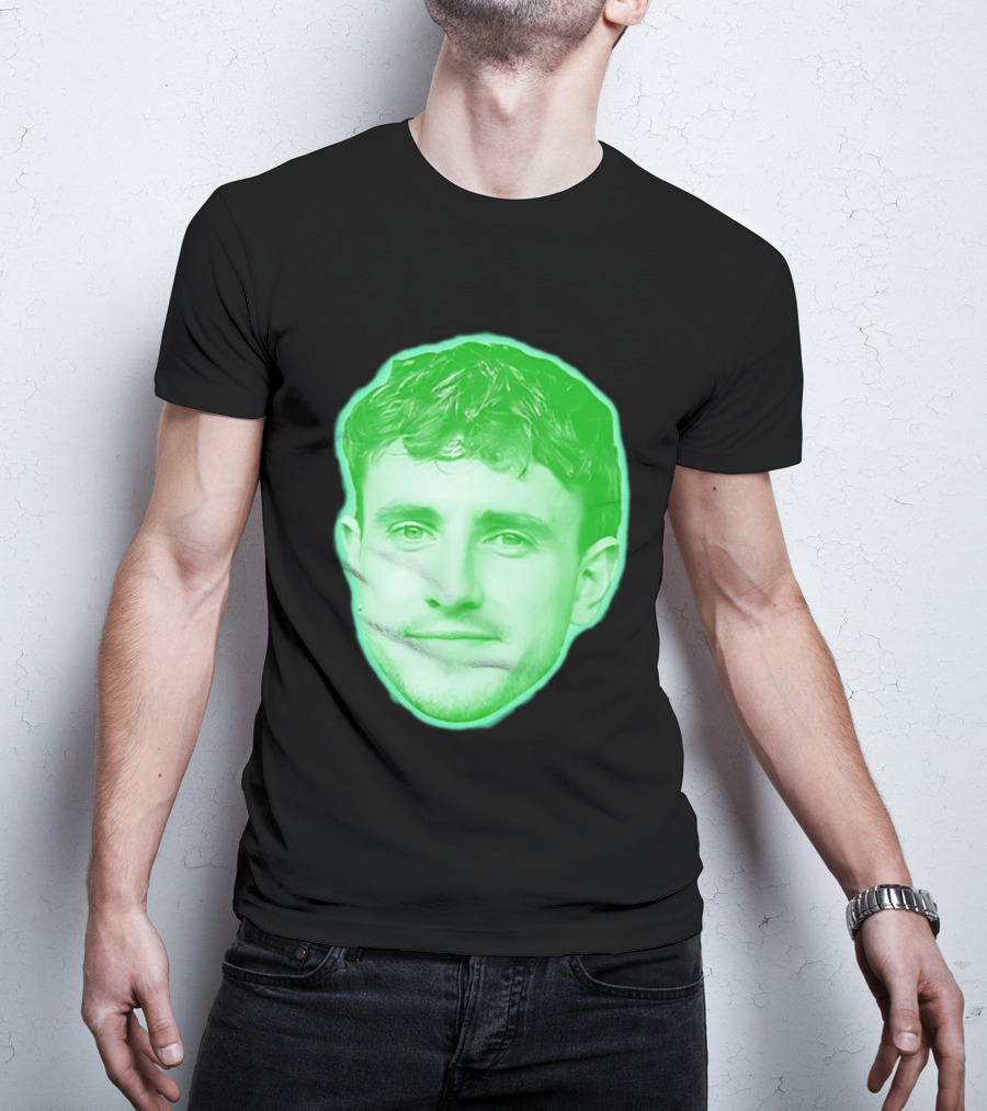 Paul Mescal Green Face St Patrick's Day 2026 T-Shirt