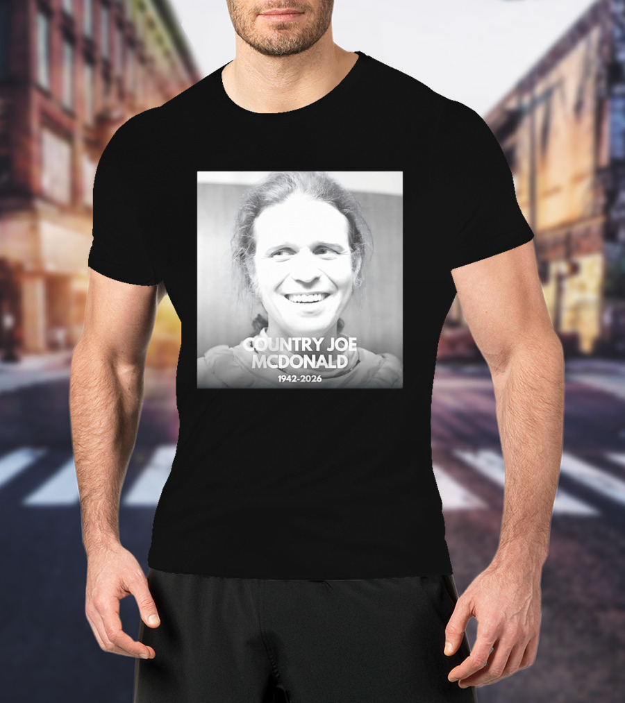 Country Joe Mcdonald 1942 2026 T-Shirt