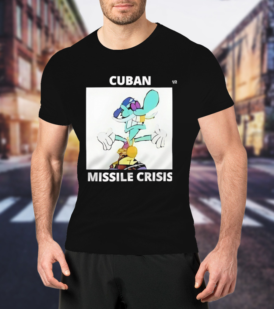 Cuban Missile Crisis Character Cartoon T-Shirt
